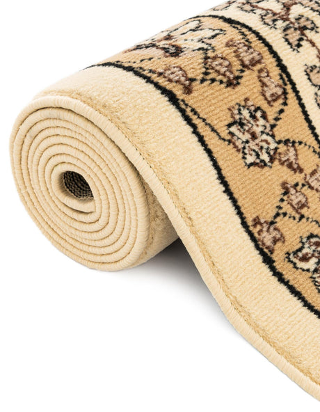 Ivory 2' x 3' 1 Espahan Rectangle Area Rug 100% Polypropylene Stain Resistant Carpet With Cotton Backing Vivid Colorful Traditional Interior Design for Sale at Rug Engine