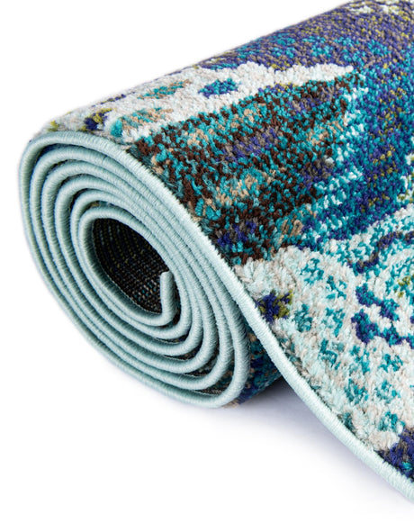 Blue 2' 2 x 6' 9 Sedona Runner Area Rug