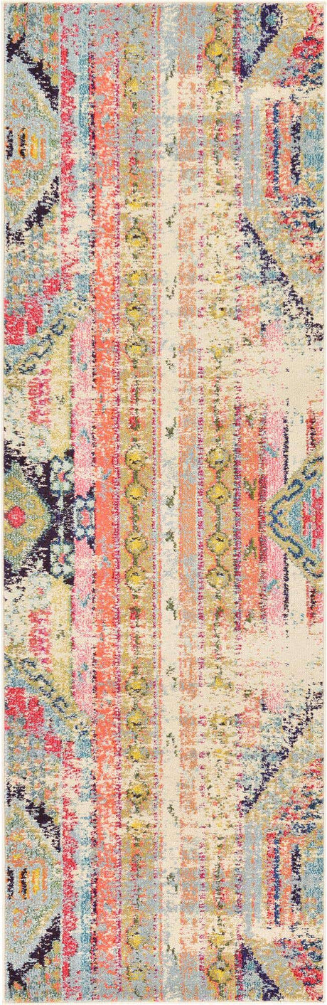 Multicolor 2' 2 x 6' 9 Sedona Runner Area Rug