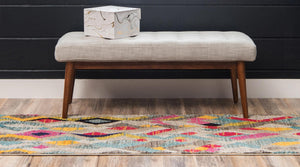 Multicolor 3' x 10' Sedona Runner Rug