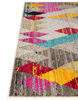 Multicolor 3' x 10' Sedona Runner Rug