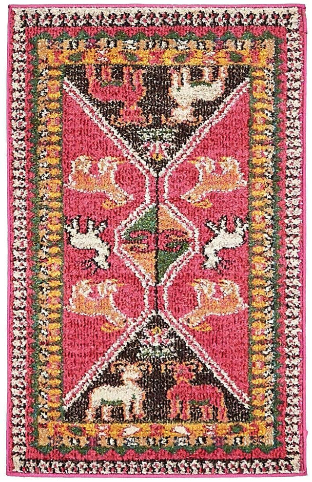 Pink 2' x 3' 1 Sedona Rectangle Area Rug