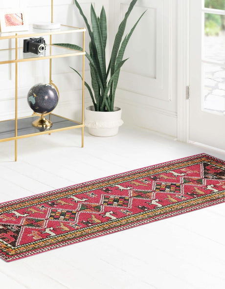 Pink 2' 2 x 6' 9 Sedona Runner Area Rug