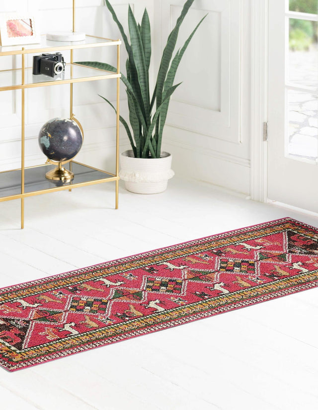 Pink 2' 2 x 6' 9 Sedona Runner Area Rug