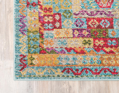 Light Blue 2' 2 x 6' 9 Sedona Runner Area Rug Durable Long Lasting Carpet for Living Rooms, Kitchen, Bedrooms, Office Space, Dorms for Sale at Rug Engine