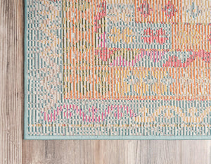 Light Blue 2' 2 x 6' 9 Sedona Runner Area Rug Durable Long Lasting Carpet for Living Rooms, Kitchen, Bedrooms, Office Space, Dorms for Sale at Rug Engine
