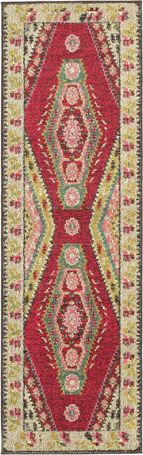 Multicolor 2' 2 x 6' 9 Sedona Runner Area Rug