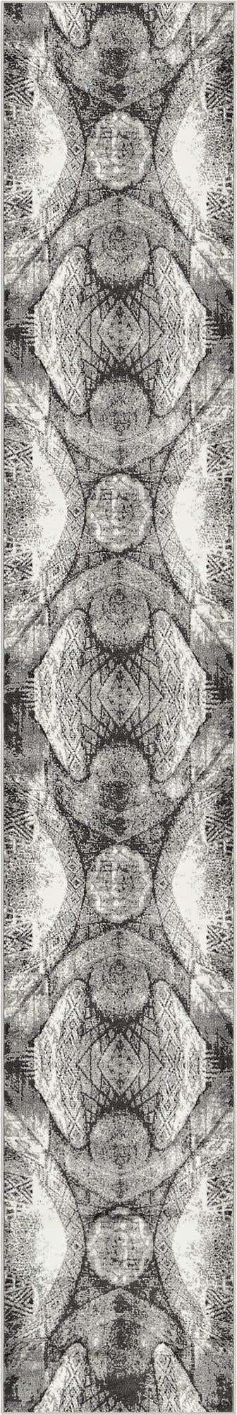 Dark Gray 2' x 13' 1 Sofia Runner Rug