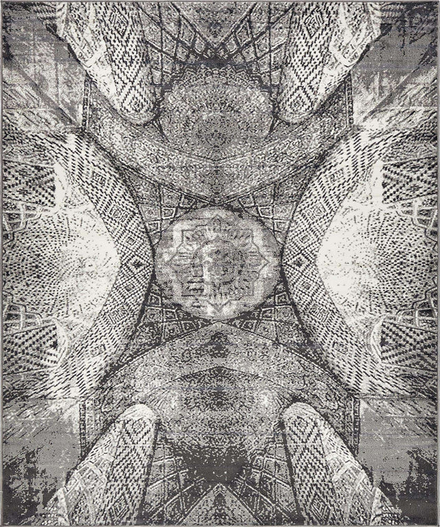 Dark Gray 7' 10 x 10' Sofia Rectangle Area Rug Durable Easy Clean Stain Resistant Unique Carpet for Affordable Interior Home Design for Sale at Rug Engine
