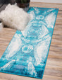 Turquoise 2' x 10' Sofia Runner Rug