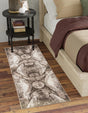 Brown 3' 3 x 16' 5 Sofia Runner Rug