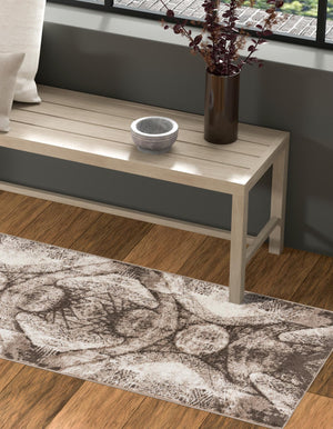 Brown 2' x 13' 1 Sofia Runner Rug