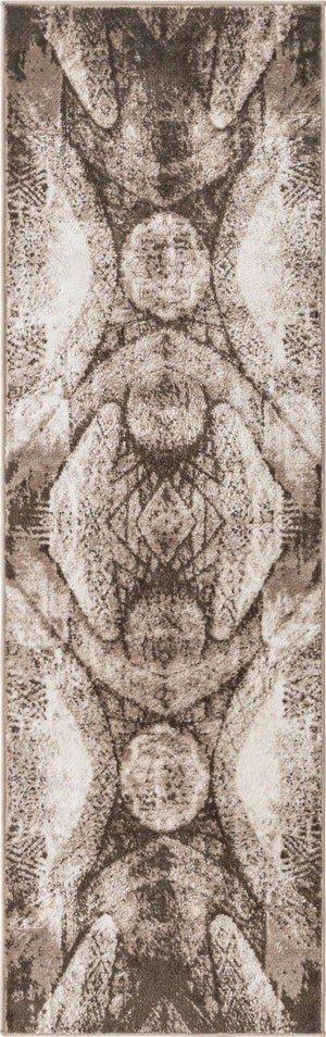 Brown 2' x 7' Sofia Runner Rug