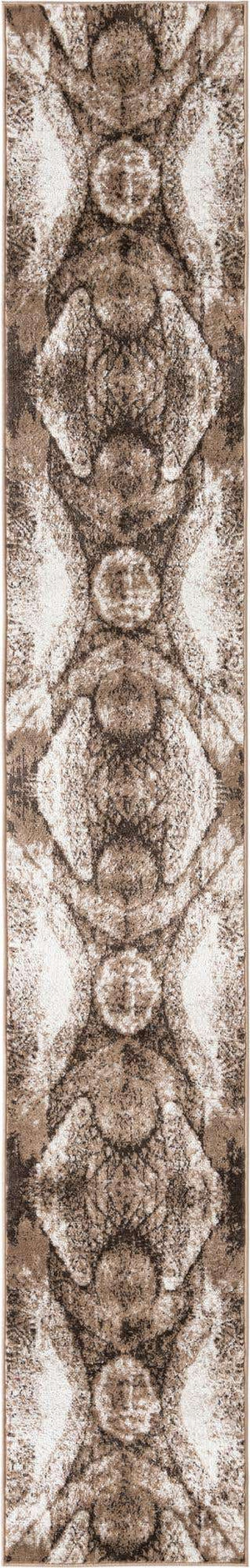 Brown 2' x 13' 1 Sofia Runner Rug