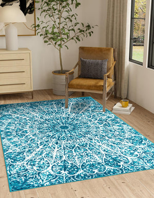 Turquoise 3' 3 x 5' 3 Sofia Rectangle Rug