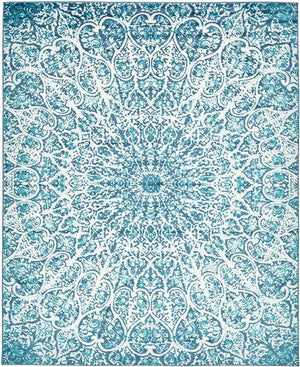 Turquoise 8' x 10' Sofia Rectangle Rug