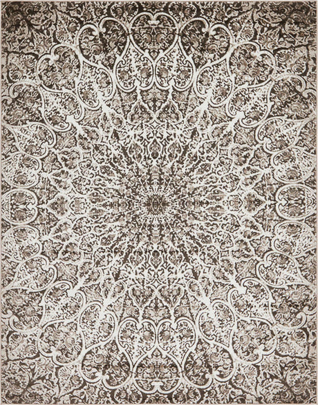Brown 9' x 12' 2 Sofia Rectangle Rug