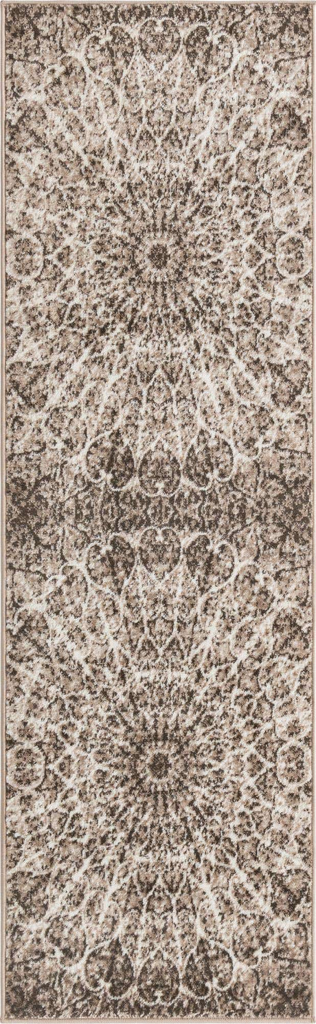 Brown 2' x 7' Sofia Runner Rug