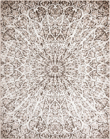 Brown 8' x 10' Sofia Rectangle Rug