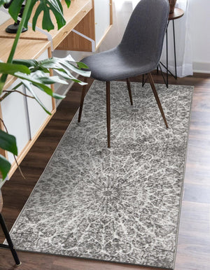 Dark Gray 2' x 13' 1 Sofia Runner Rug