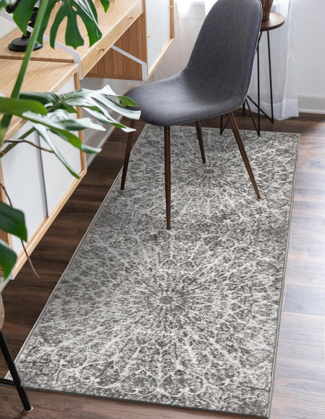 Dark Gray 2' x 13' 1 Sofia Runner Rug