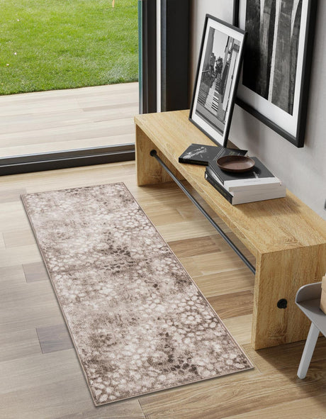 Brown 2' x 7' Sofia Runner Rug