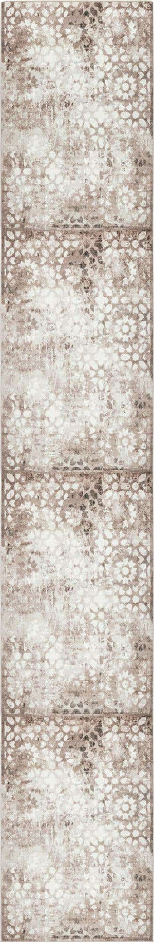 Brown 2' x 13' 1 Sofia Runner Rug