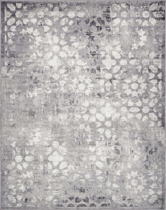 Dark Gray 9' x 12' Sofia Rectangle Area Rug Durable Easy Clean Stain Resistant Unique Carpet for Affordable Interior Home Design for Sale at Rug Engine