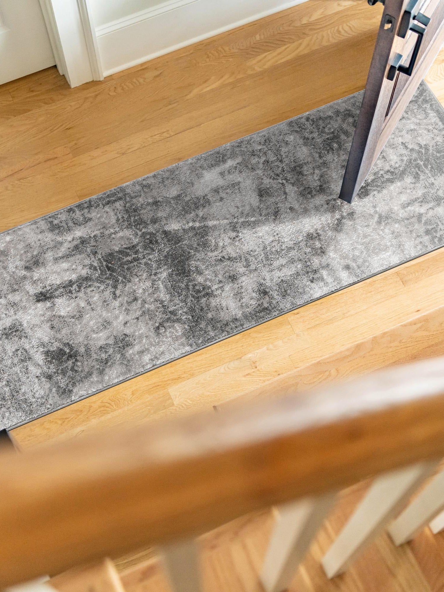 Dark Gray 2' x 13' 1 Sofia Runner Area Rug Durable Easy Clean Stain Resistant Unique Carpet for Affordable Interior Home Design for Sale at Rug Engine