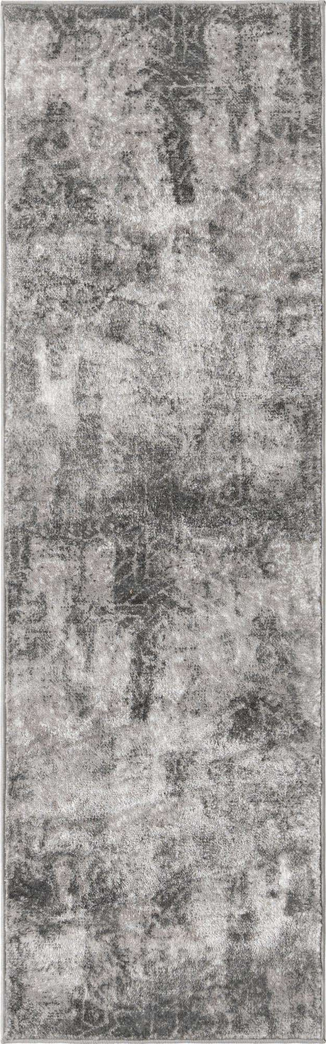 Dark Gray 2' x 7' Sofia Runner Rug