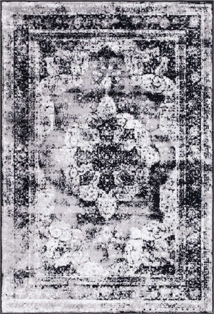 Black 4' 1 x 6' 1 Sofia Rectangle Rug