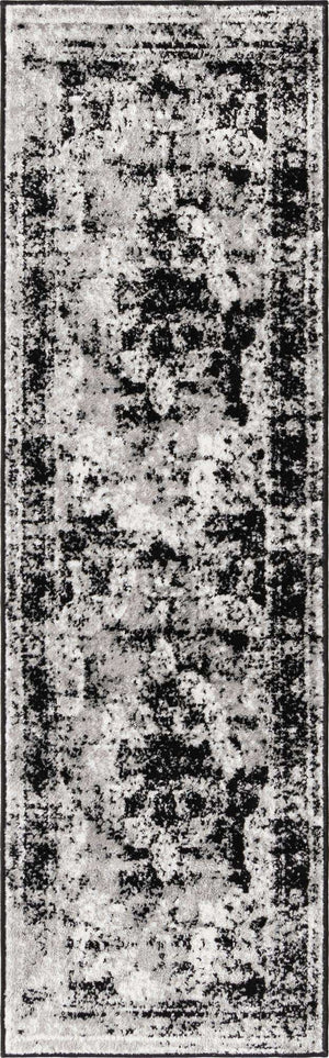 Black 2' x 7' Sofia Runner Rug