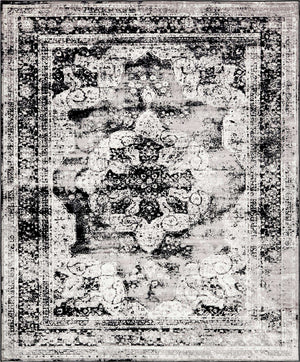 Black 8' x 10' Sofia Rectangle Rug