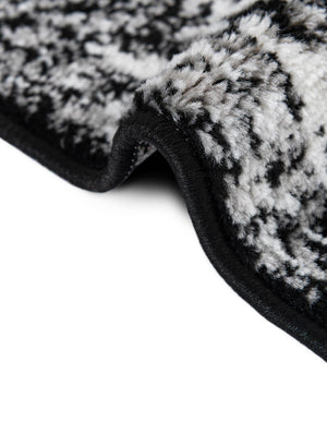 Black 3' x 12' Sofia Runner Rug