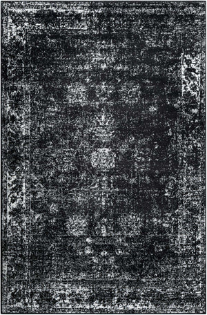 Black 5' 1 x 8' Sofia Rectangle Rug