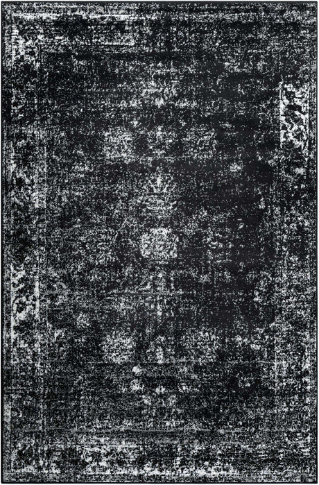 Black 5' 1 x 8' Sofia Rectangle Rug