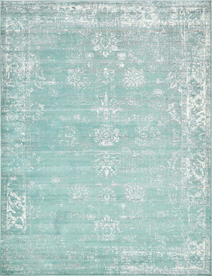 Turquoise 9' x 12' 2 Sofia Rectangle Rug