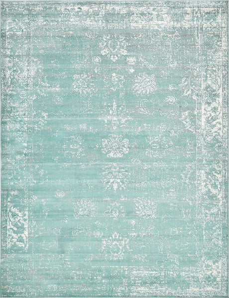 Turquoise 9' x 12' 2 Sofia Rectangle Rug