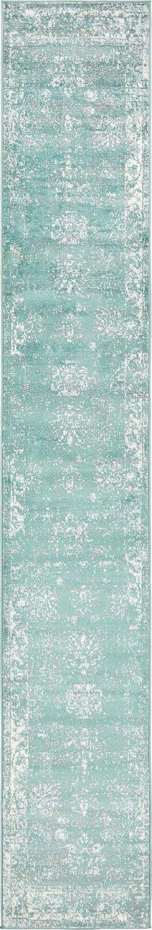 Turquoise 2' x 13' 1 Sofia Runner Rug