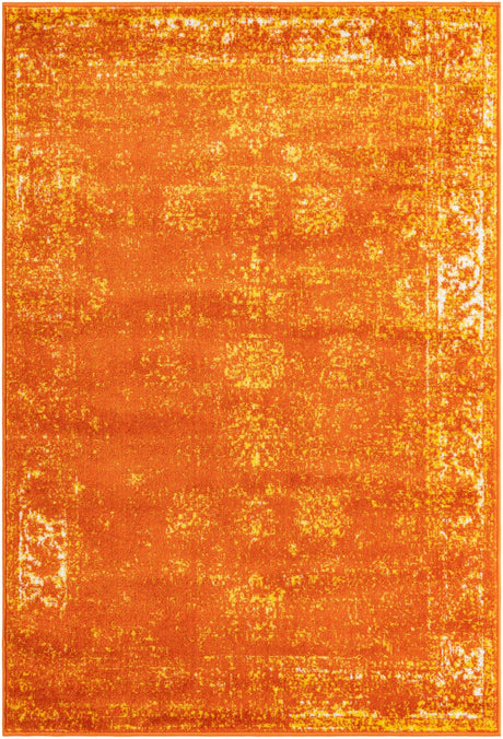 Orange 4' 1 x 6' 1 Sofia Rectangle Rug