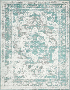 Turquoise 9' x 12' 2 Sofia Rectangle Rug