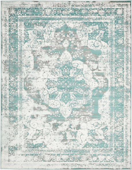 Turquoise 9' x 12' 2 Sofia Rectangle Rug