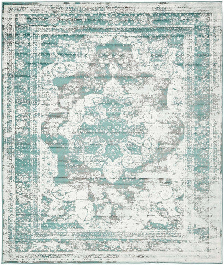 Turquoise 8' x 10' Sofia Rectangle Rug