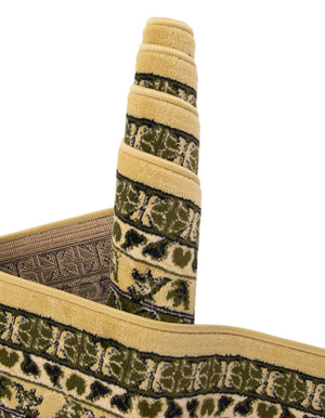 Cream 7' 10 x 7' 10 Taftan Square Area Rug