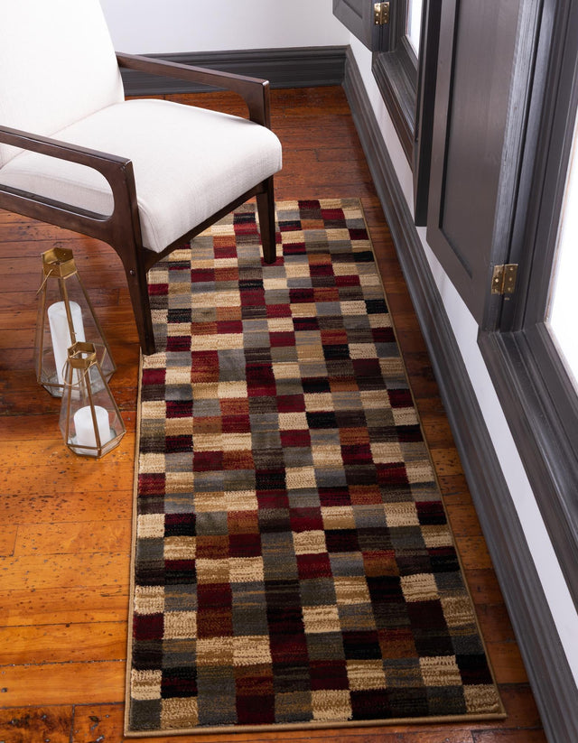 Multicolor 2' 2 x 10' Barista Runner Rug