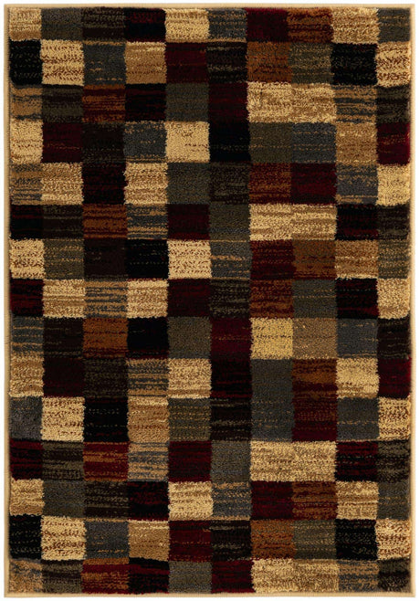 Multicolor 2' x 3' 1 Barista Rectangle Area Rug 100% Polypropylene Abstract Modern Geometric Carpet for Living Room Dining Office Dorm Room Decor for Sale at Rug Engine