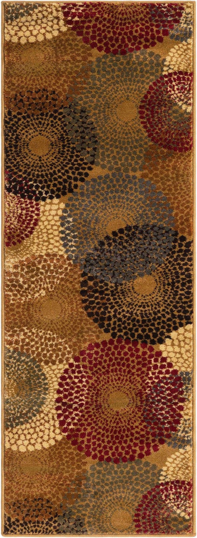 Beige 2' x 6' 1 Barista Runner Area Rug 100% Polypropylene Abstract Modern Geometric Carpet for Living Room Dining Office Dorm Room Decor for Sale at Rug Engine