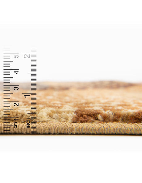 Beige 2' x 3' 1 Barista Rectangle Area Rug 100% Polypropylene Abstract Modern Geometric Carpet for Living Room Dining Office Dorm Room Decor for Sale at Rug Engine