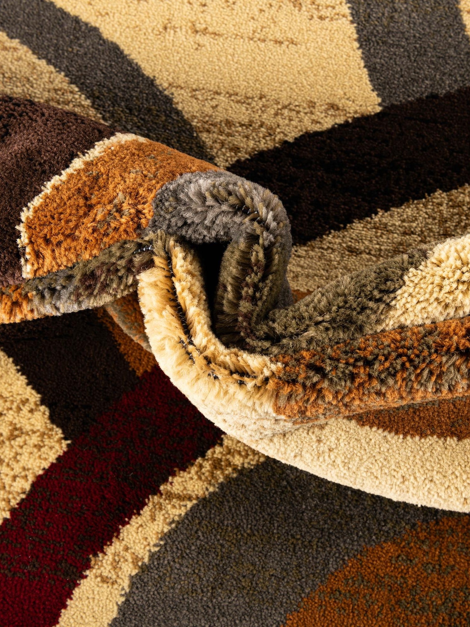Beige 2' x 3' 1 Barista Rectangle Area Rug 100% Polypropylene Abstract Modern Geometric Carpet for Living Room Dining Office Dorm Room Decor for Sale at Rug Engine