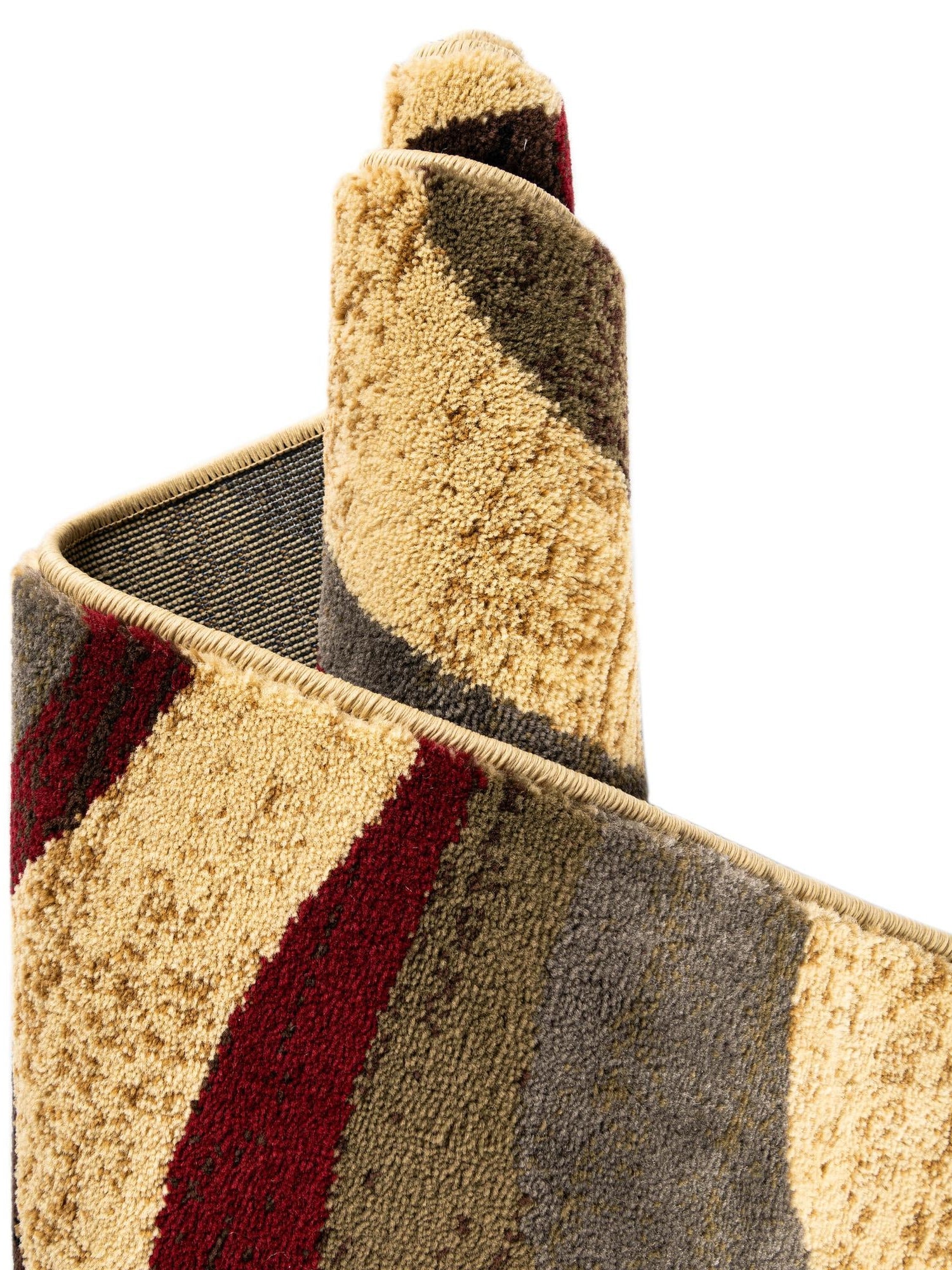 Beige 9' x 12' Barista Rectangle Area Rug 100% Polypropylene Abstract Modern Geometric Carpet for Living Room Dining Office Dorm Room Decor for Sale at Rug Engine
